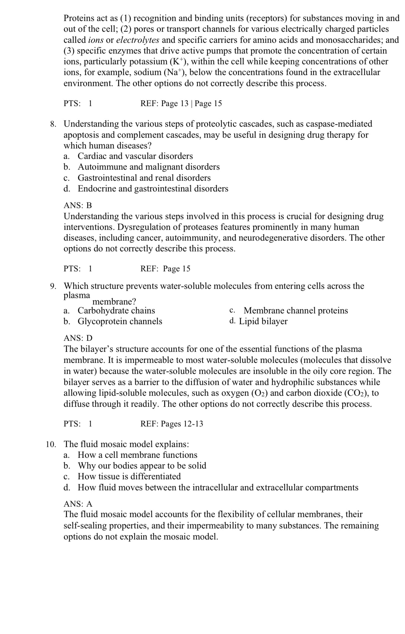 Pathophysiology, 9th Edition by McCance – Test Bank-Exam Guide Bank