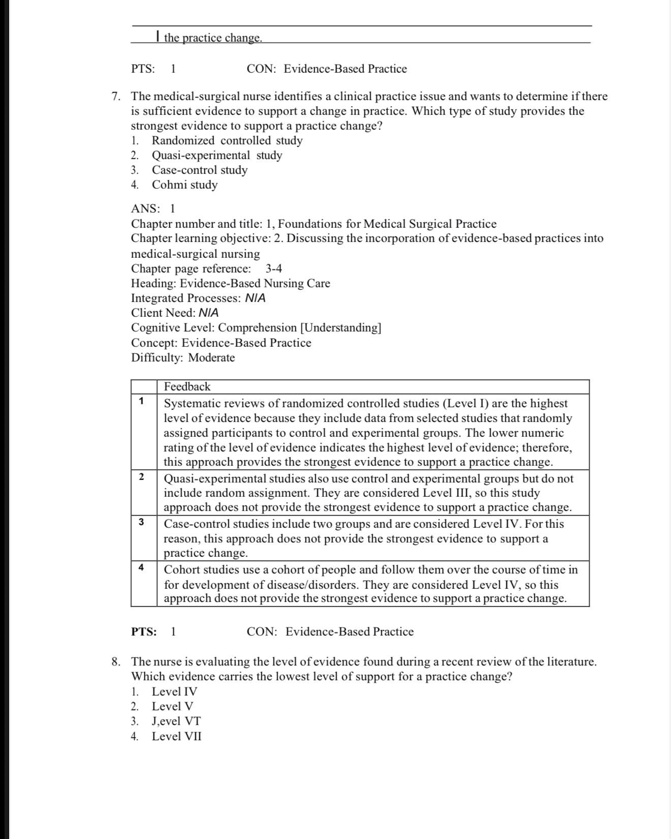 Test Bank Davis Advantage for Medical-Surgical Nursing: Making Connections to Practice, 3rd Edition by Janice J. Hoffman and Nancy J. Sullivan-Exam Guide Bank