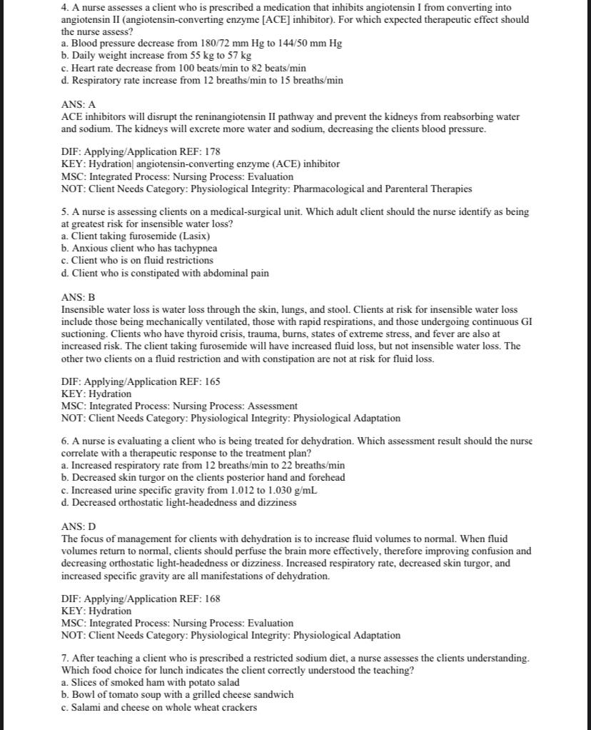 Test Bank Medical-Surgical Nursing: Concepts for Interprofessional Collaborative Care 9th edition by Donna D. Ignatavicius-Exam Guide Bank