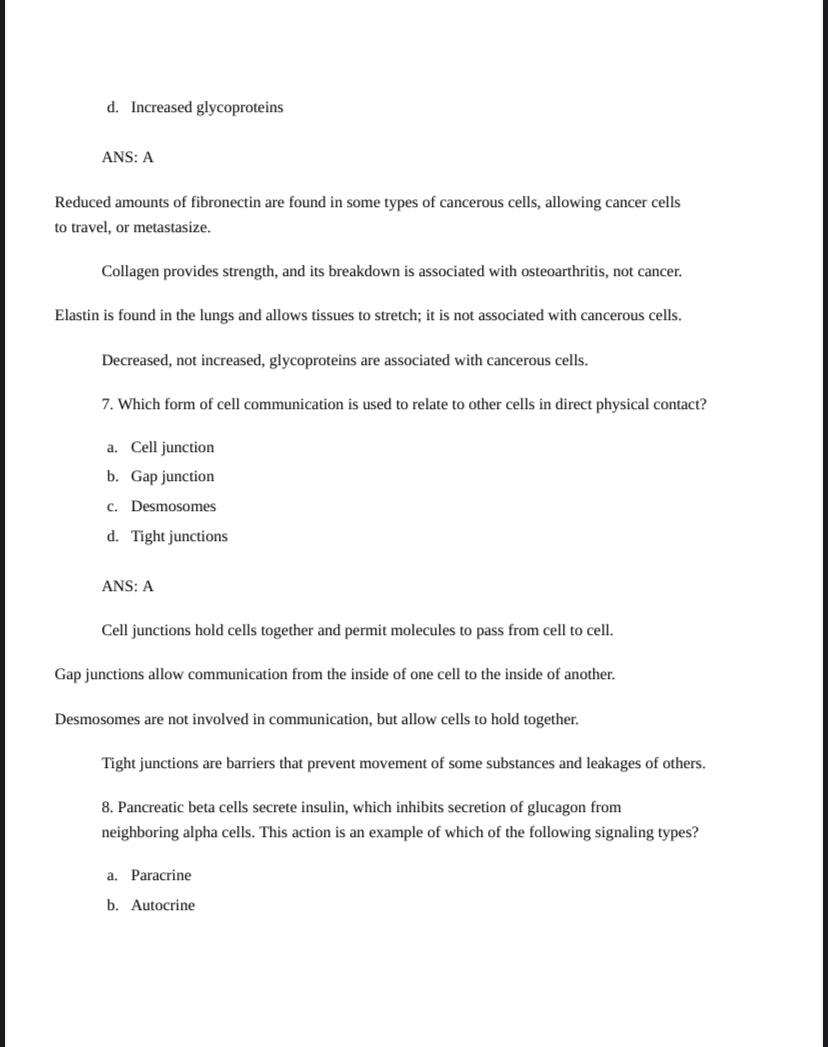 Test Bank for Understanding Pathophysiology, 7th Edition by Sue E. Huether, Kathryn L. McCance, and Kelly J. Brashers-Exam Guide Bank