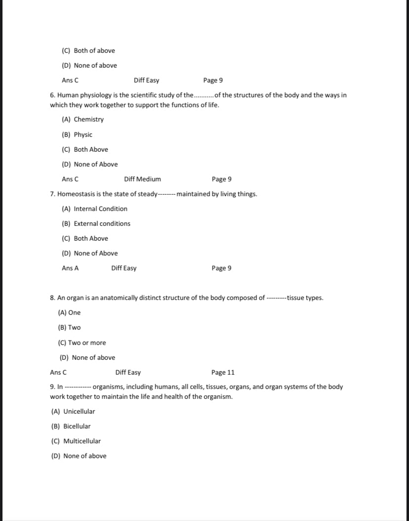 Test bank Anatomy and Physiology openstax 1st Edition by Gordon Betts-Exam Guide Bank