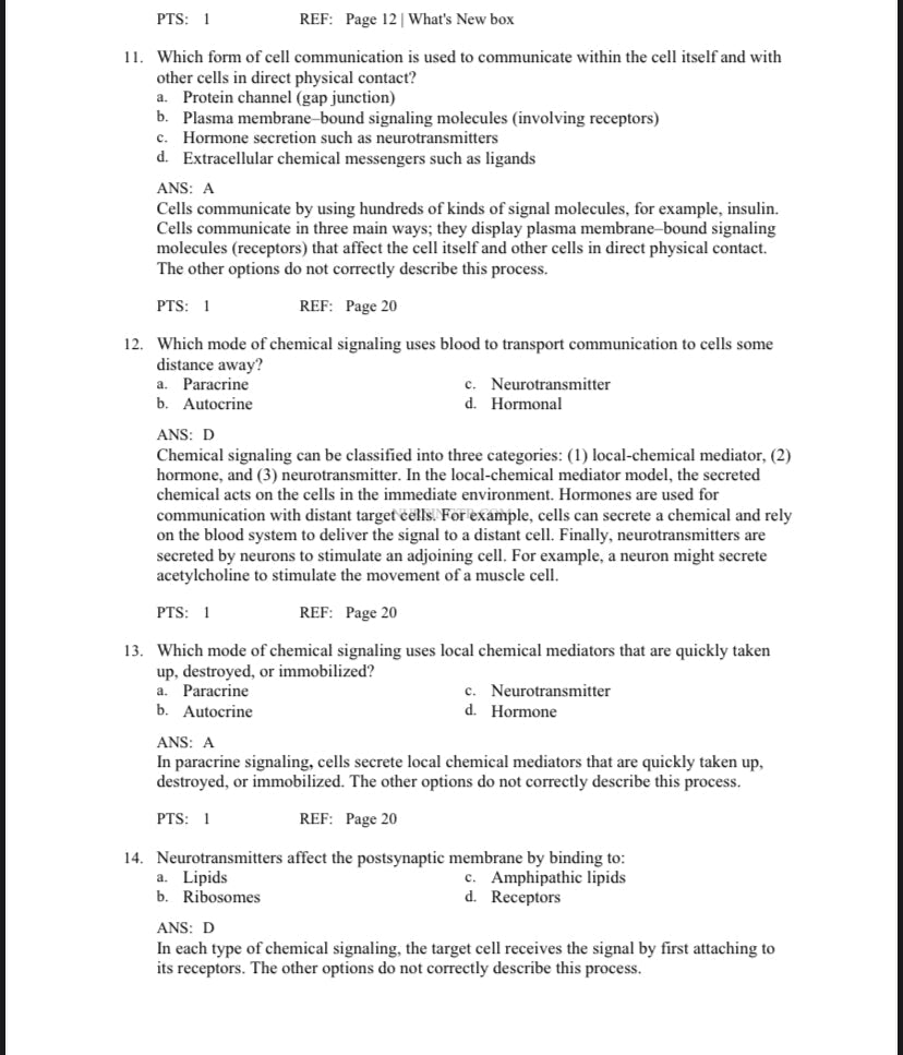 Test bank Pathophysiology: The Biologic Basis for Disease in Adults and Children 8th edition by Kathryn L. McCance-Exam Guide Bank