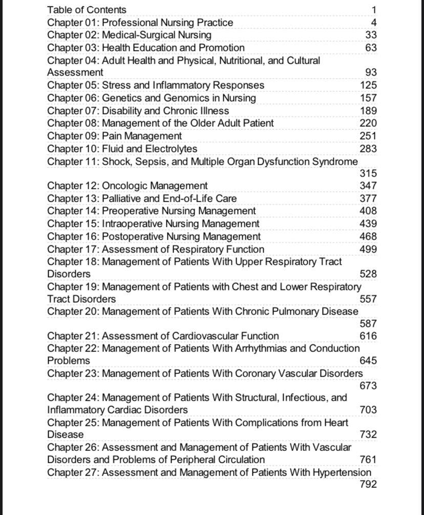 Test Bank Brunner & Suddarth's Medical-Surgical Nursing 15th Edition by Hinkle-Exam Guide Bank