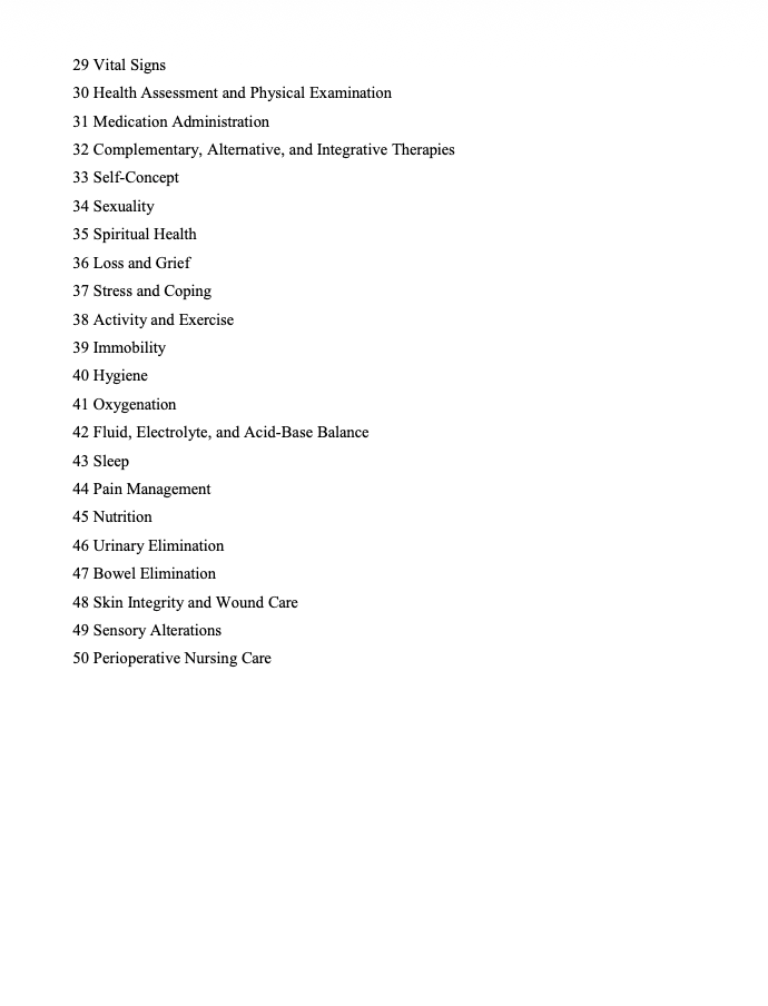 Test Bank Fundamentals of Nursing 12th Edition by Potter & Perry-Exam Guide Bank