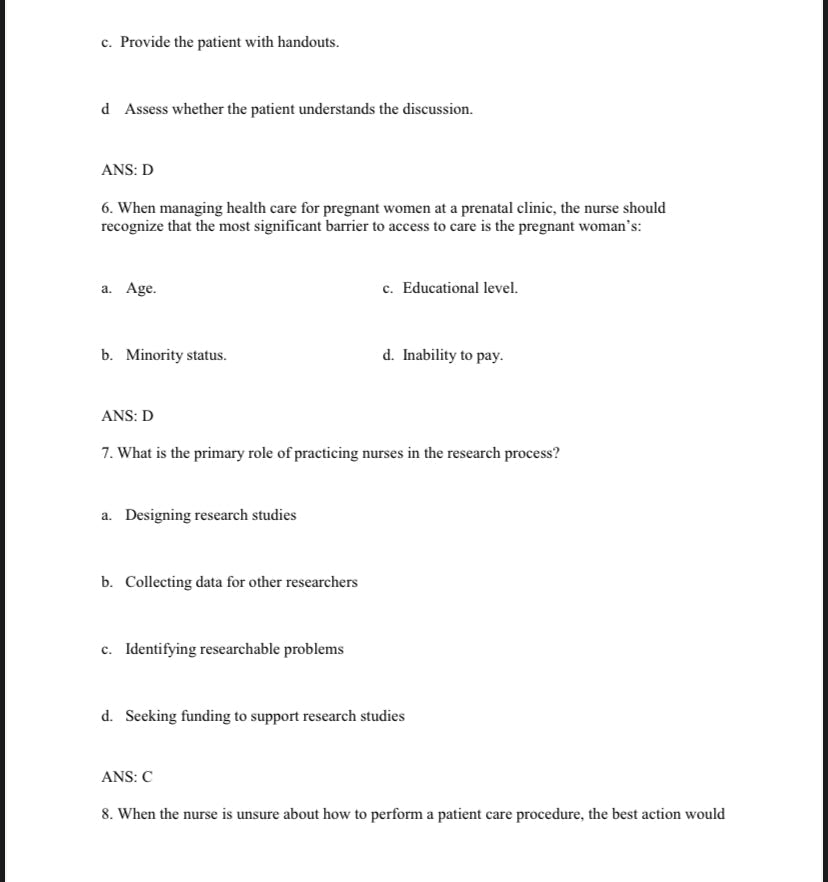 Test Bank Maternal Child Nursing Care 7th by Perry-Exam Guide Bank