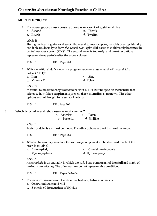 Test Bank Pathophysiology 9th Edition by McCance & Huether-Exam Guide Bank