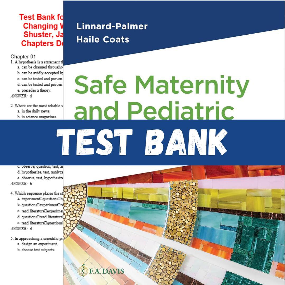 Test Bank for Safe Maternity and Pediatric Nursing Care, 3rd Edition by Linnard-Palmer-Exam Guide Bank