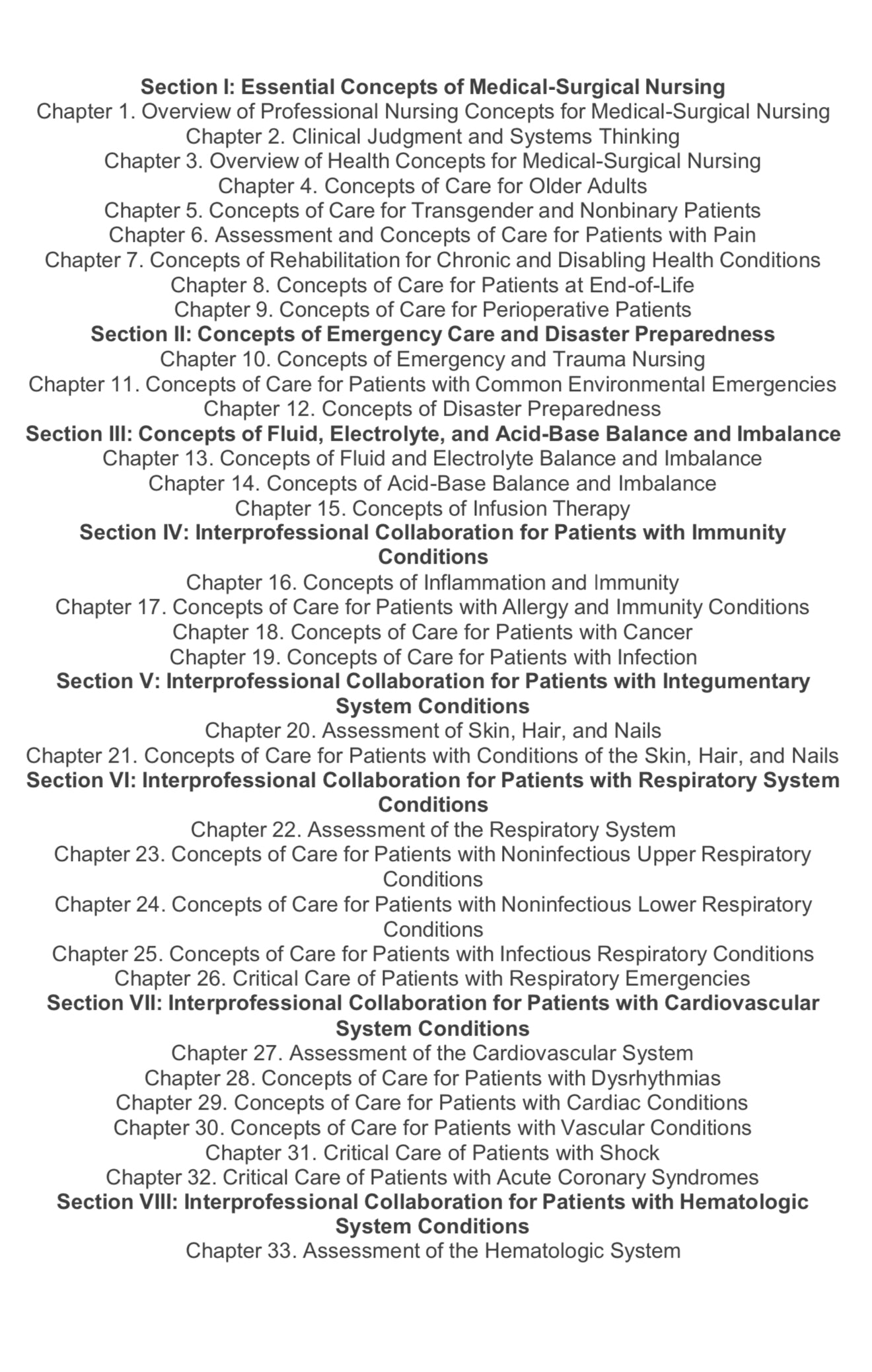 Test bank MEDICAL SURGICAL NURSING:CONCEPTS FOR CLINICAL JUDGEMENT AND COLLABORATIVE CARE 11TH EDITION IGNATAVICIUS-Exam Guide Bank
