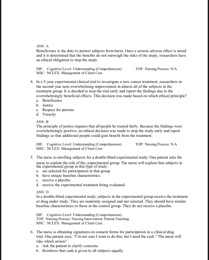 Test bank Pharmacology: A Patient-Centered Nursing Process Approach 10th edition by McCuistion-Exam Guide Bank